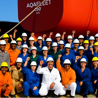 Crew image representing empowerment